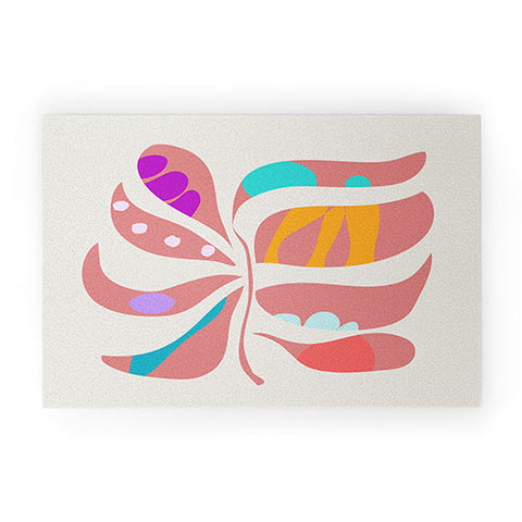 Mirimo Boho Leaf Welcome Mat