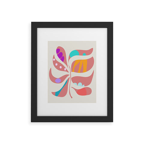 Mirimo Boho Leaf Framed Art Print