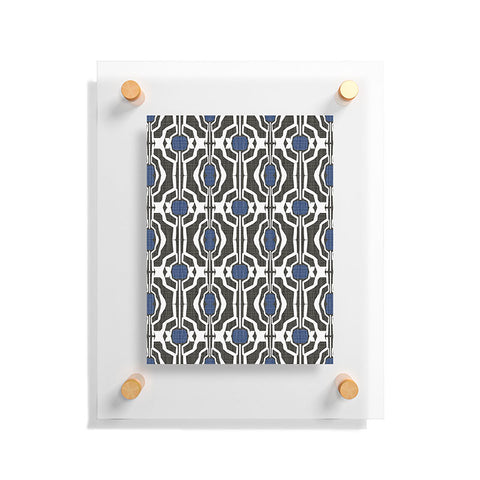 Mirimo Boke Black and Indigo Floating Acrylic Print