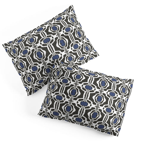 Mirimo Boke Black and Indigo Pillow Shams