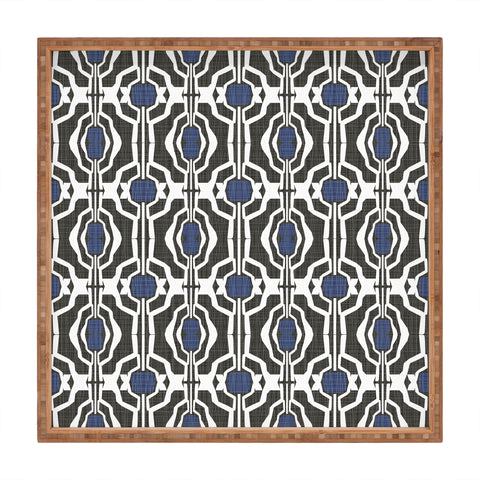 Mirimo Boke Black and Indigo Square Tray