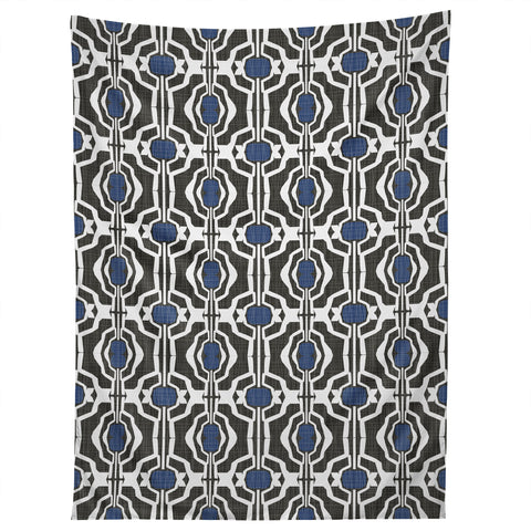 Mirimo Boke Black and Indigo Tapestry