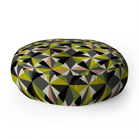 Mirimo Bosa Green Floor Pillow Round