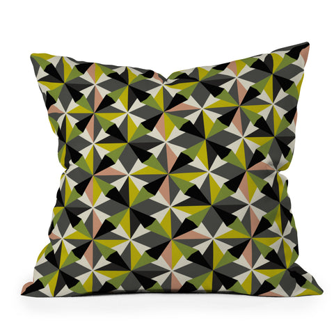 Mirimo Bosa Green Outdoor Throw Pillow