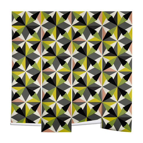 Mirimo Bosa Green Wall Mural