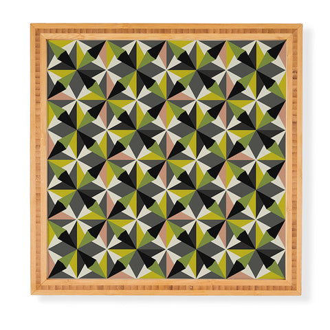 Mirimo Bosa Green Framed Wall Art