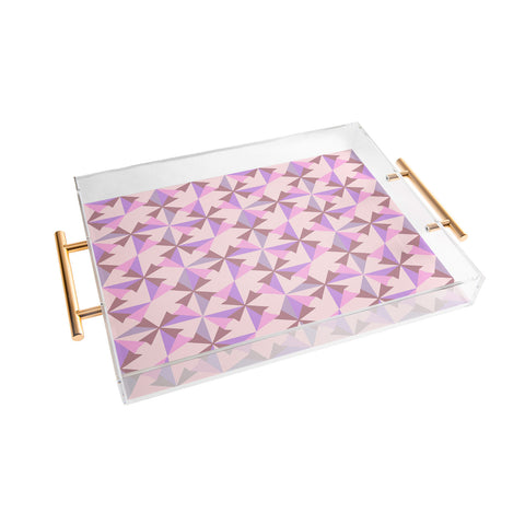 Mirimo Bosa Rosado Acrylic Tray