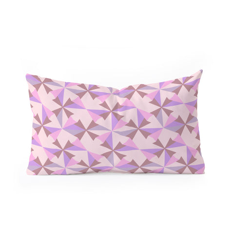 Mirimo Bosa Rosado Oblong Throw Pillow