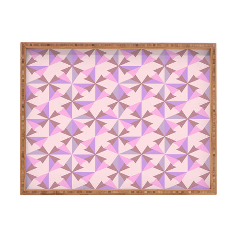 Mirimo Bosa Rosado Rectangular Tray