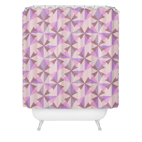 Mirimo Bosa Rosado Shower Curtain