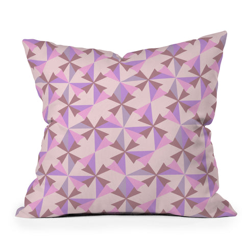 Mirimo Bosa Rosado Throw Pillow