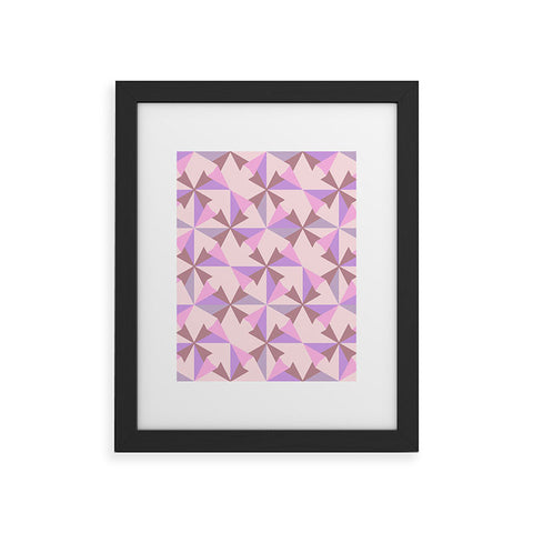 Mirimo Bosa Rosado Framed Art Print