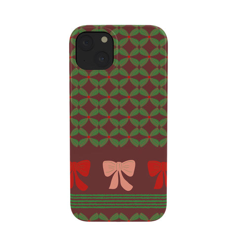 Mirimo Bows and Christmas Greens Phone Case