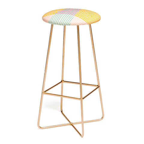 Mirimo Buktu Orange Bar Stool