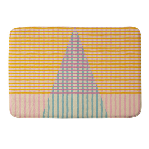 Mirimo Buktu Orange Memory Foam Bath Mat