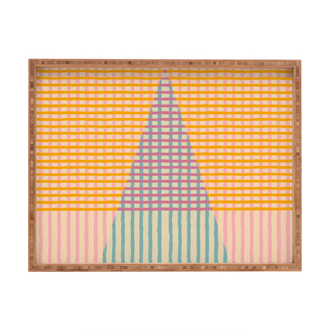 Mirimo Buktu Orange Rectangular Tray