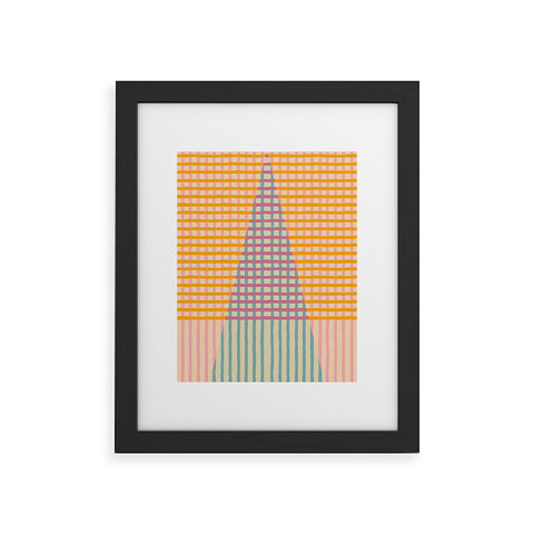 Mirimo Buktu Orange Framed Art Print