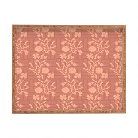 Mirimo Chinois Peach 2 Rectangular Tray