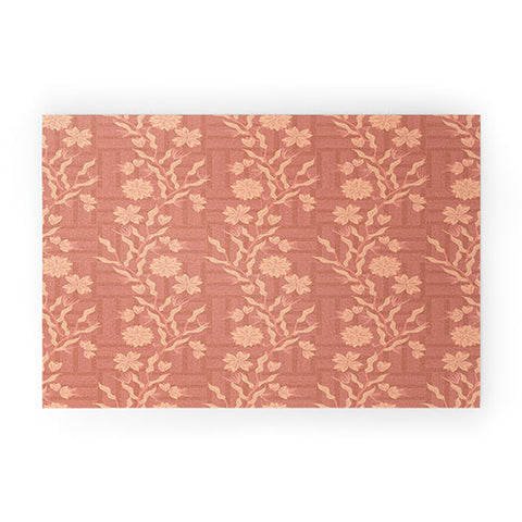 Mirimo Chinois Peach 2 Welcome Mat