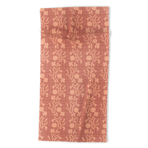 Mirimo Chinois Peach 2 Beach Towel