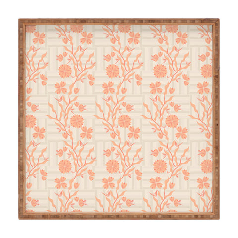 Mirimo Chinois Peach Square Tray