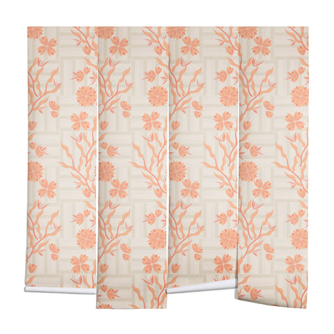 Mirimo Chinois Peach Wall Mural