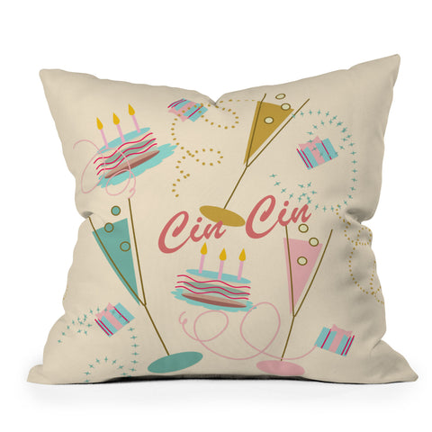 Mirimo Cin Cin Happy Party Throw Pillow