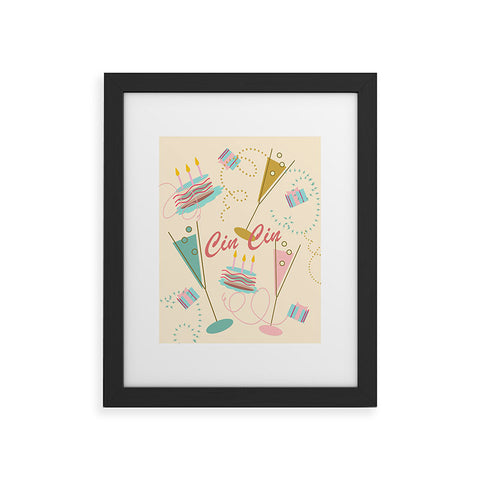 Mirimo Cin Cin Happy Party Framed Art Print