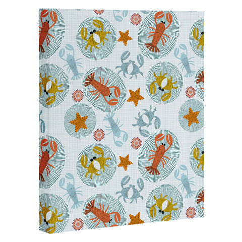 Mirimo Crabs and Lobsters Art Canvas