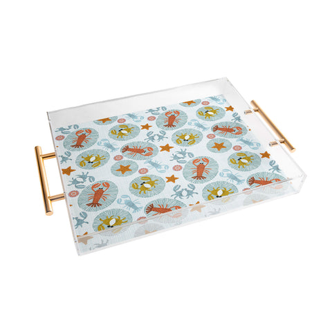 Mirimo Crabs and Lobsters Acrylic Tray