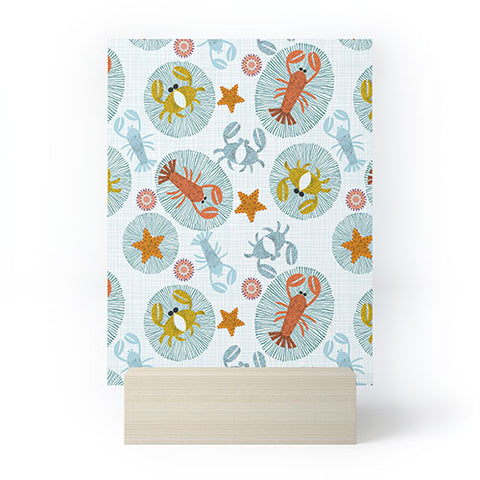 Mirimo Crabs and Lobsters Mini Art Print
