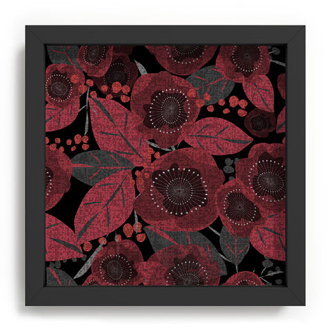 Mirimo Dark Red Romance Recessed Framing Square