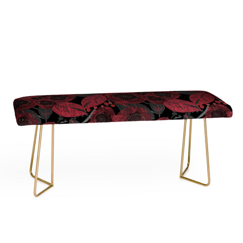 Mirimo Dark Red Romance Bench