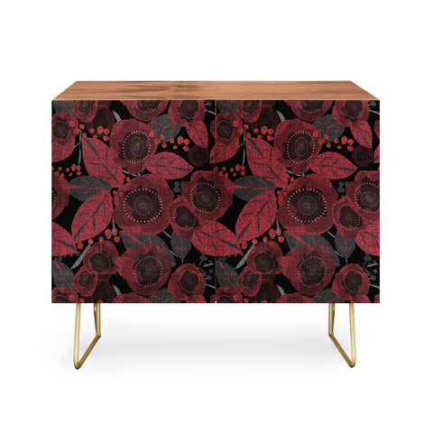 Mirimo Dark Red Romance Credenza
