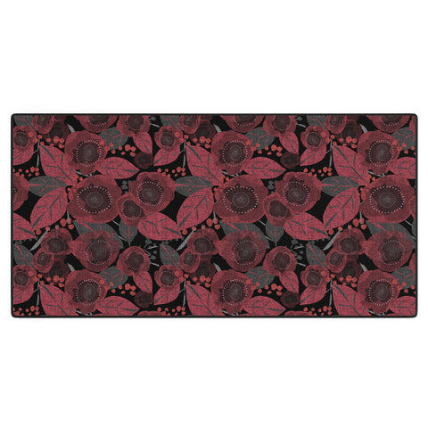 Mirimo Dark Red Romance Desk Mat