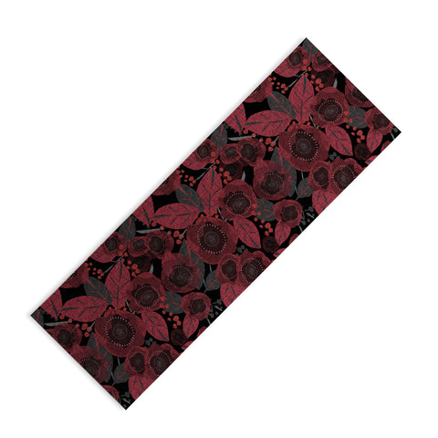 Mirimo Dark Red Romance Yoga Mat