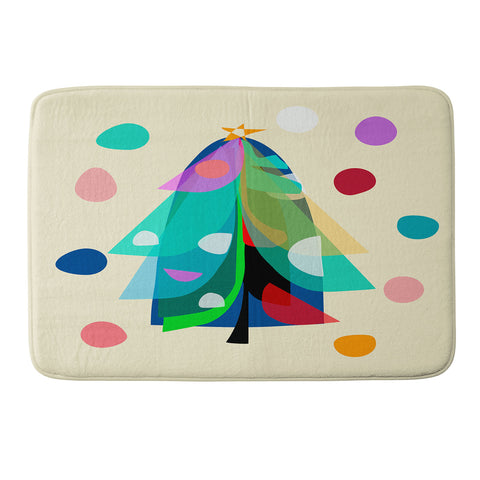 Mirimo Decorated Tree Memory Foam Bath Mat