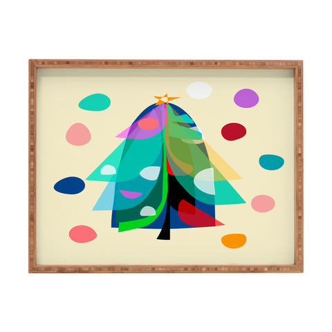 Mirimo Decorated Tree Rectangular Tray