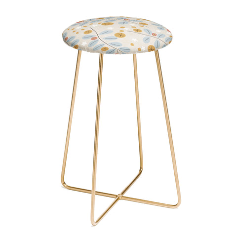 Mirimo Delicata Floral Counter Stool