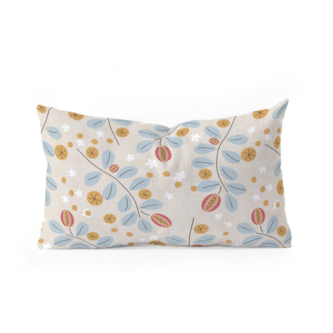 Mirimo Delicata Floral Oblong Throw Pillow