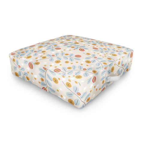 Mirimo Delicata Floral Outdoor Floor Cushion