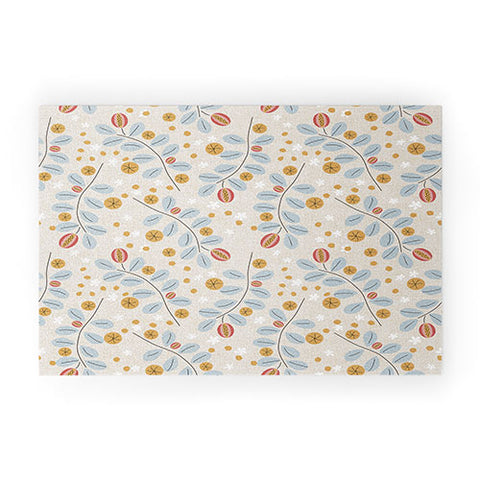 Mirimo Delicata Floral Welcome Mat