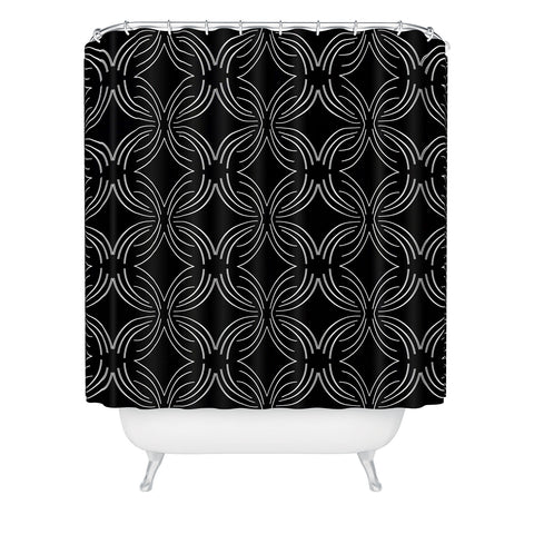 Mirimo Delicata Noir Shower Curtain