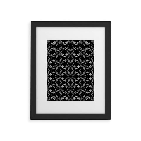 Mirimo Delicata Noir Framed Art Print
