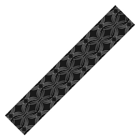 Mirimo Delicata Noir Table Runner