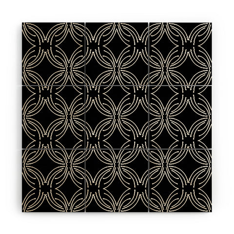Mirimo Delicata Noir Wood Wall Mural
