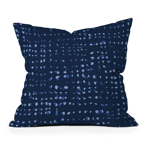 Mirimo Denim Mod Mood Throw Pillow