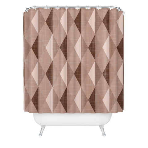 Mirimo Diamond Patchouli Shower Curtain