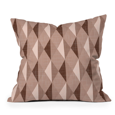 Mirimo Diamond Patchouli Outdoor Throw Pillow