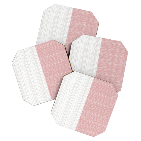 Mirimo Duette Rose Coaster Set